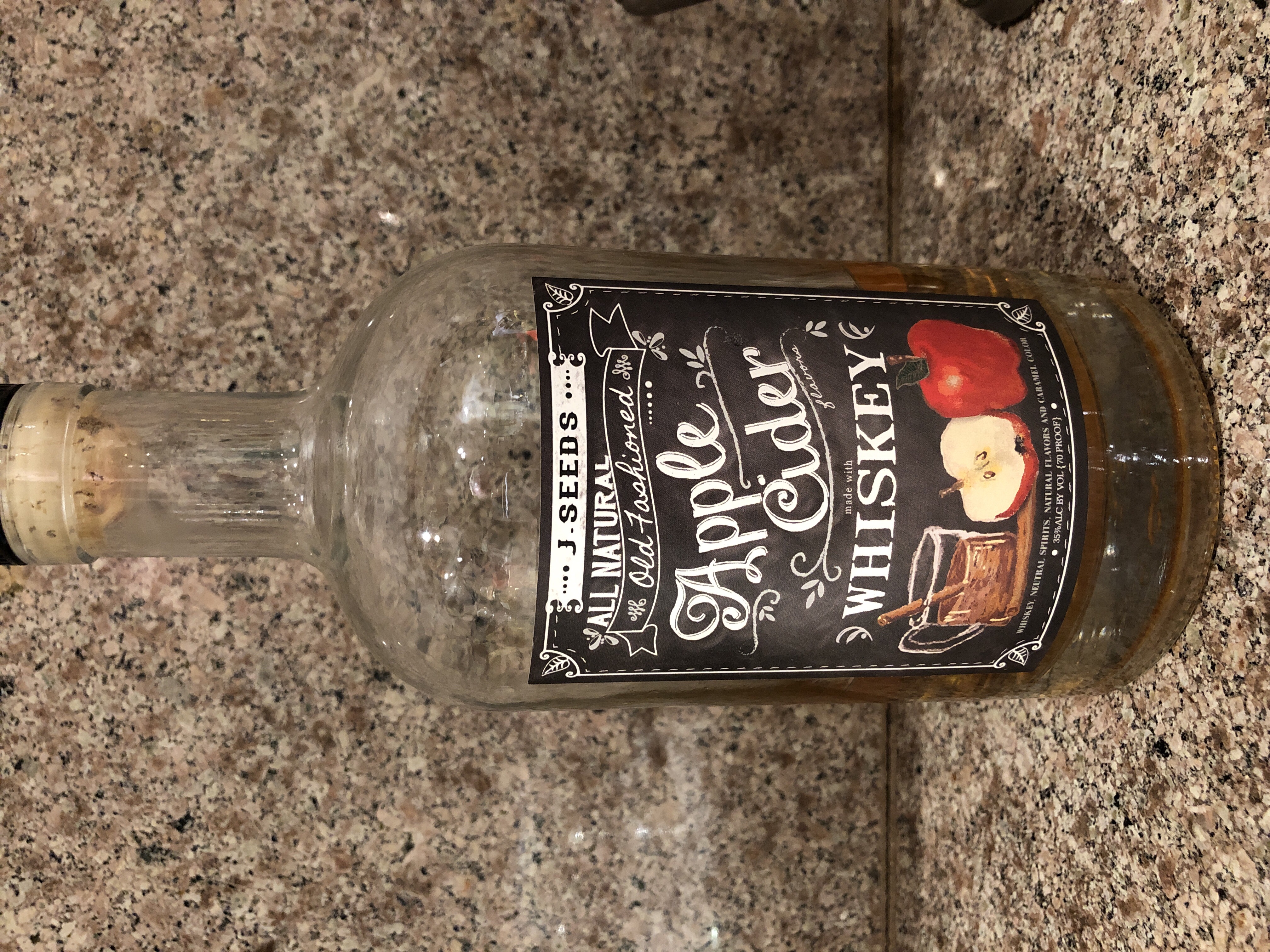 J. Seeds Apple Cider Whiskey