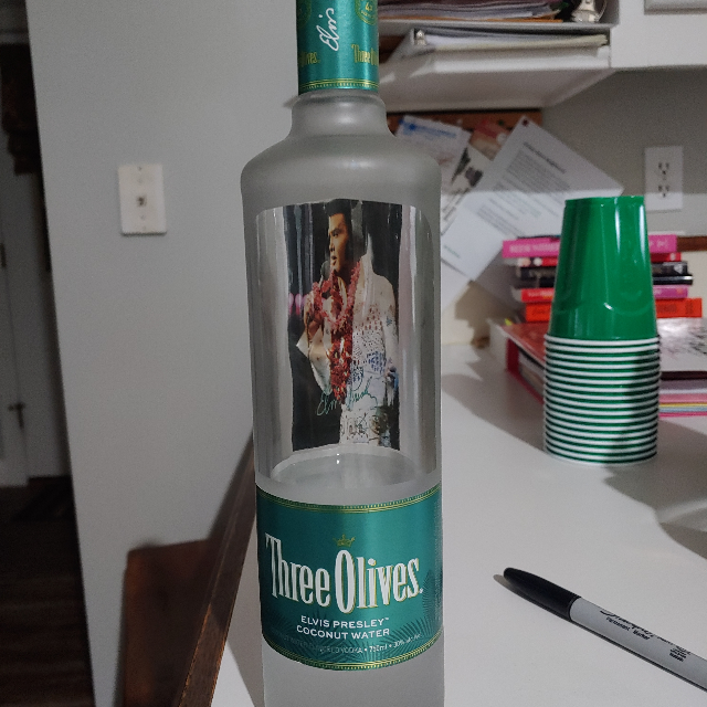 Three Olives Elvis Presley Coconut Water