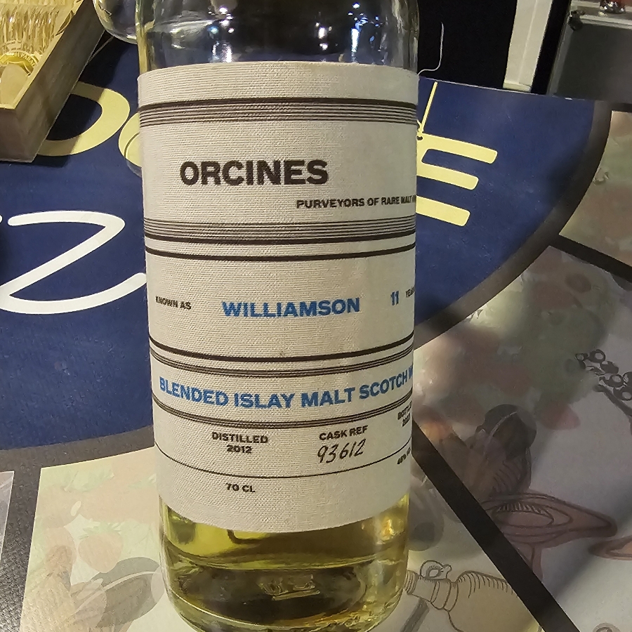 Williamson, Orcines 11 years blended islays malt scotch