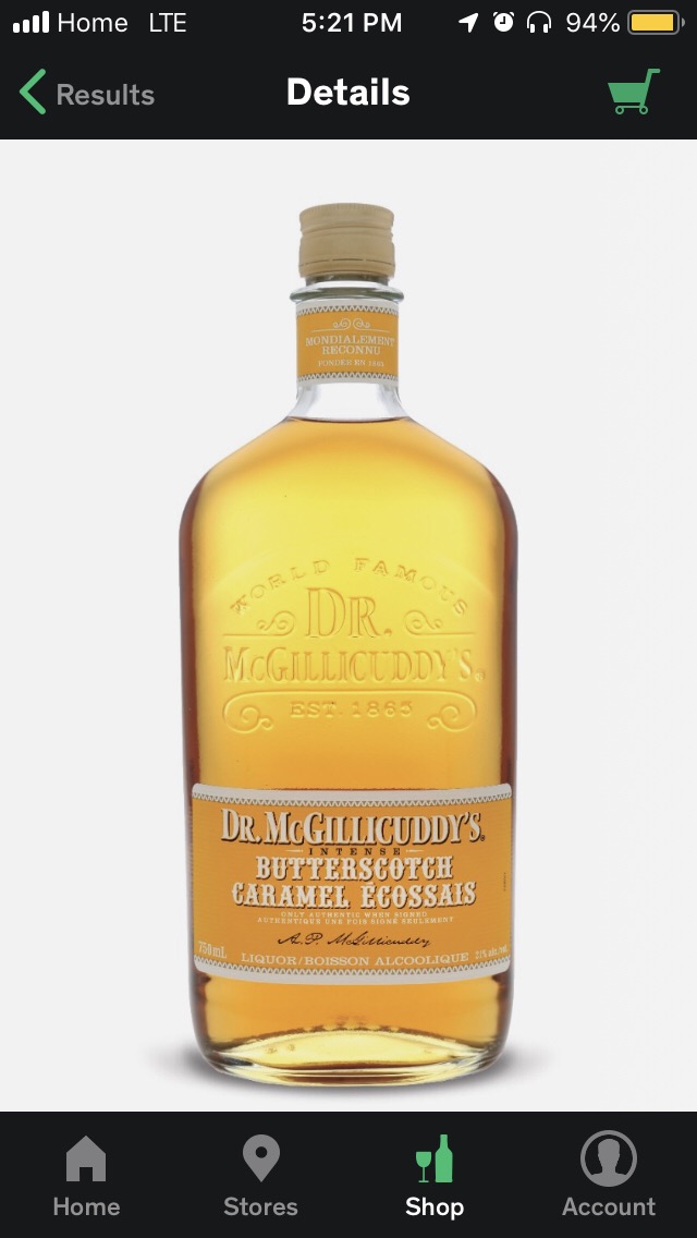 Dr McGillicuddy's Intense Butterscotch