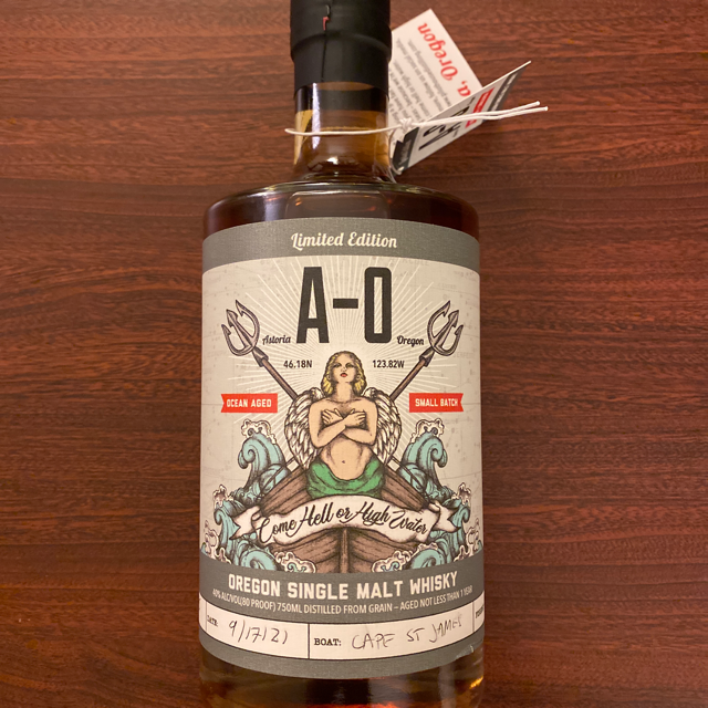 A-O Oregon Single Malt Whiskey