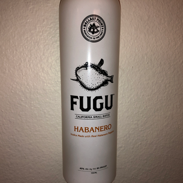 Ballast Point Fugu Habanero Vodka