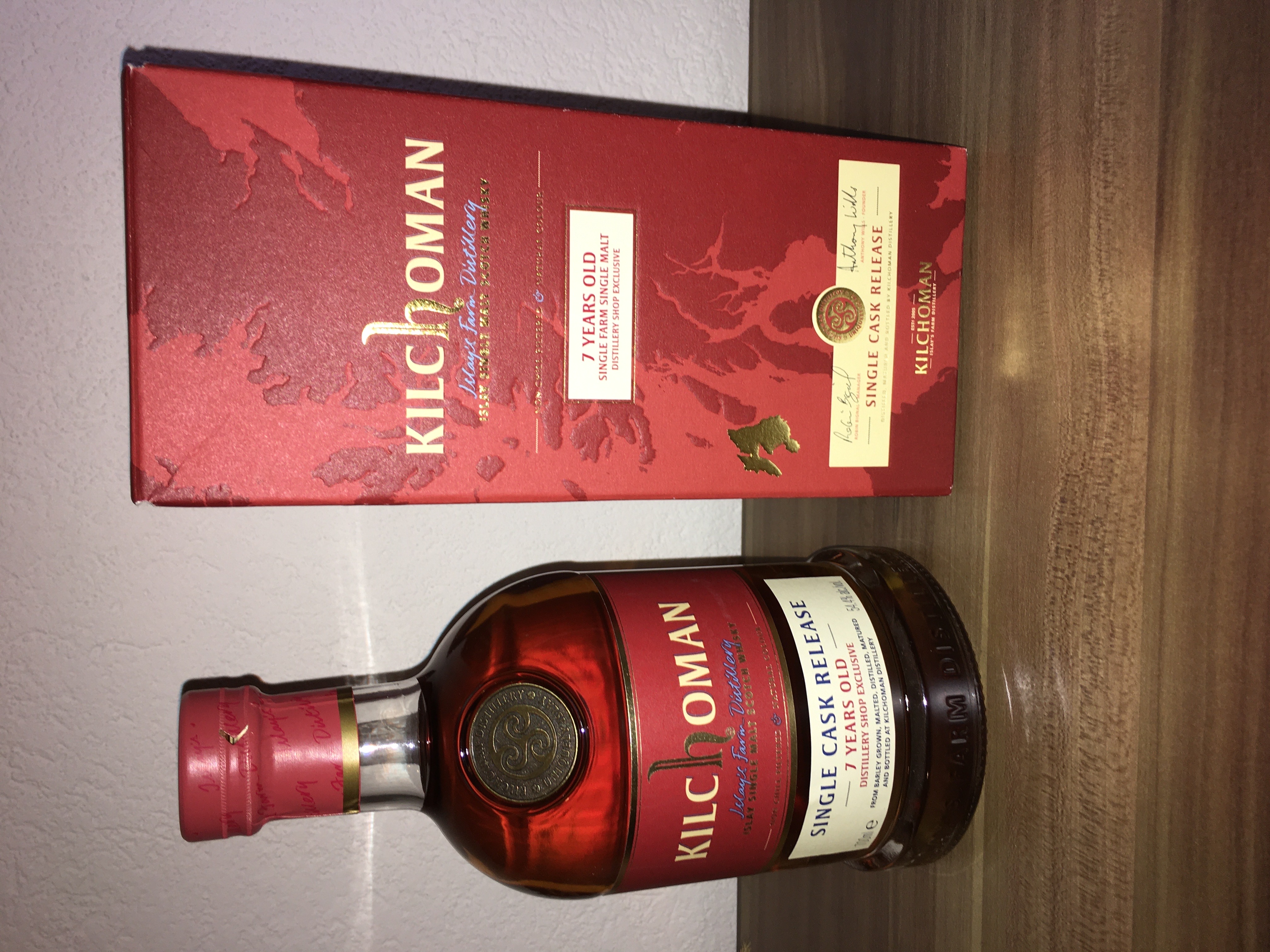 Kilchoman 7 years old single cask release