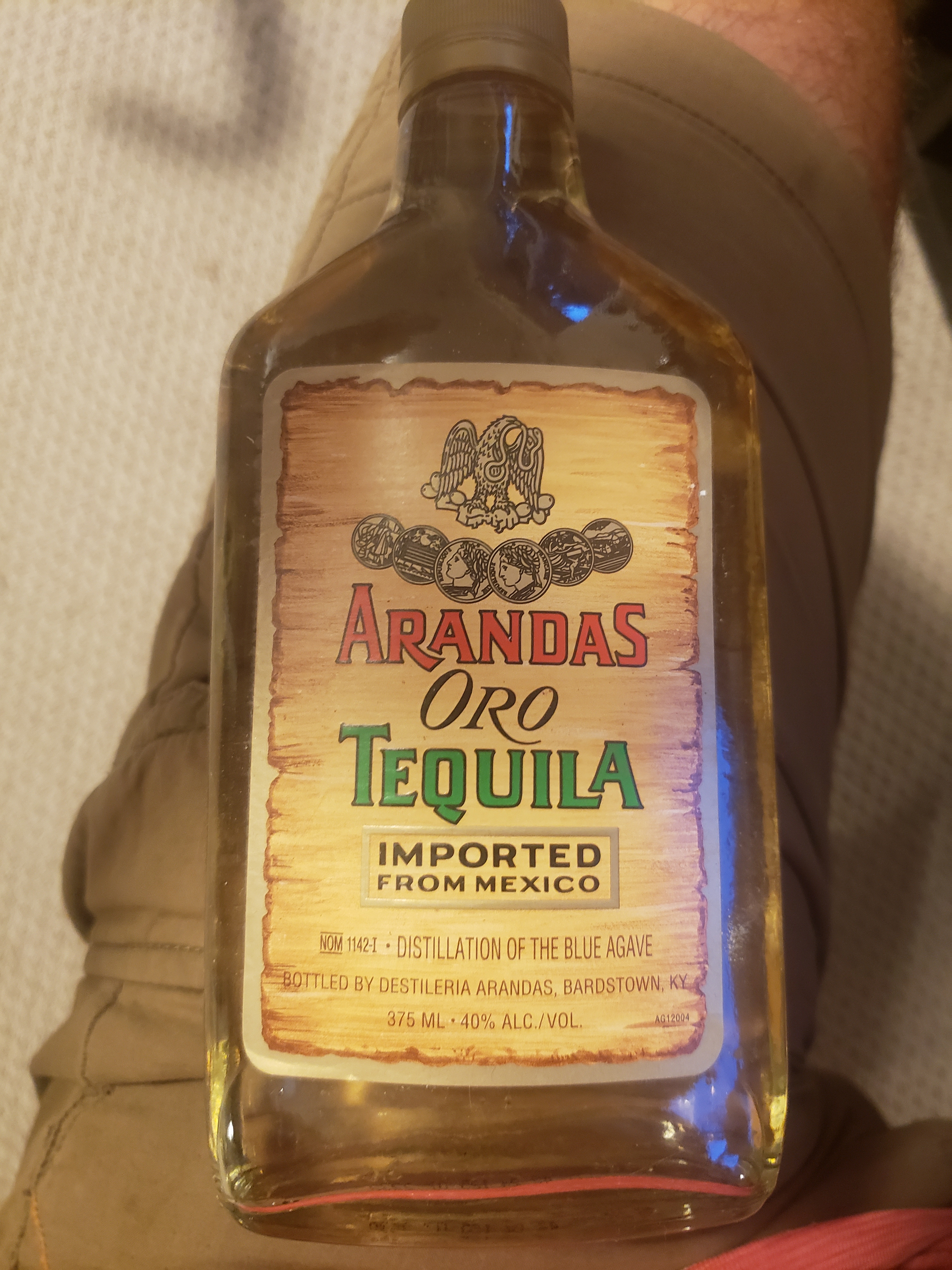 Arandas ORO Tequila