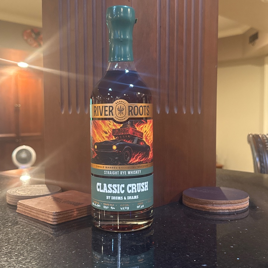 River Roots Straight Rye XR-R-E94 (Classic Crush by Drums and Drams)