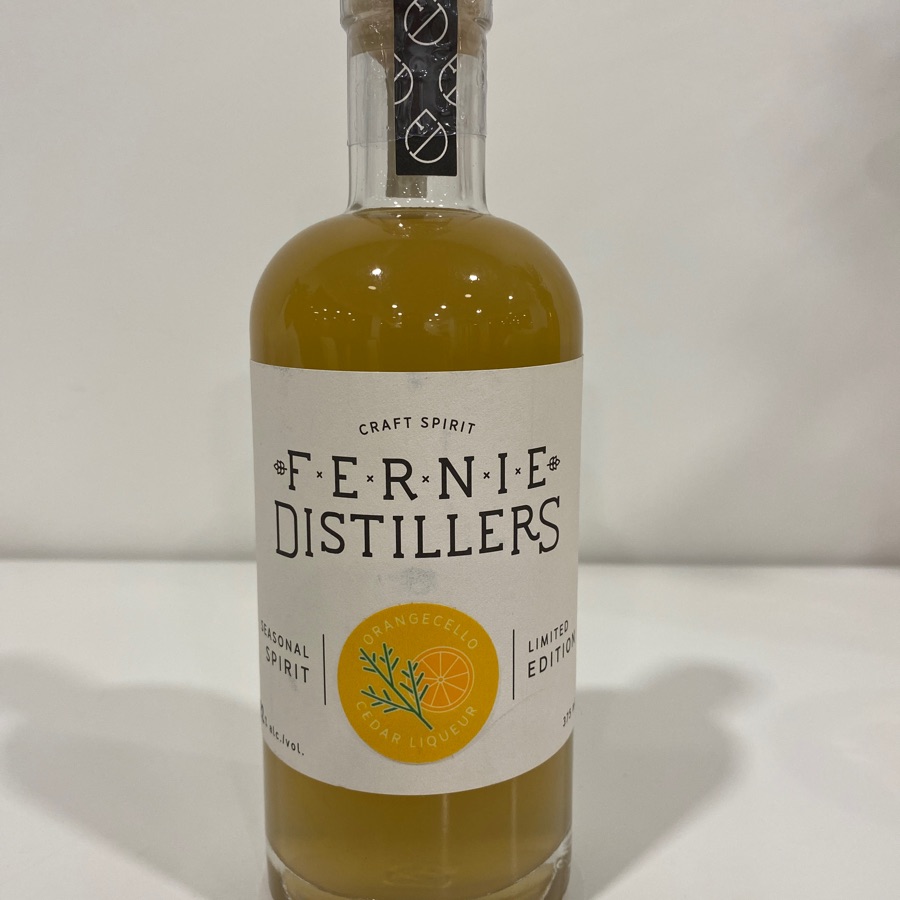 Fernie DIstillers Orangecello Cedar LIqueur