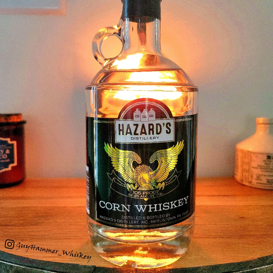 Hazard's Distillery Corn Whiskey