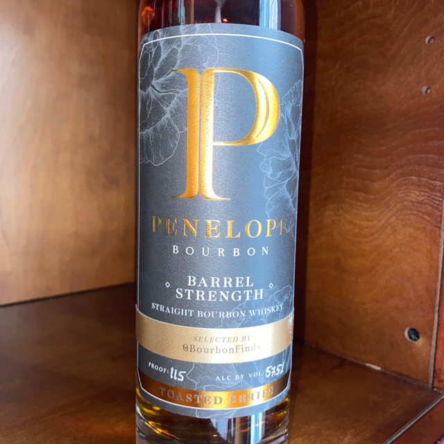 Penelope Private Select Toasted Barrel Strength Bourbon Batch 3 (@BourbonFinds)