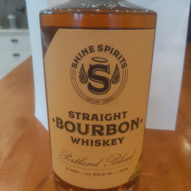 Shine Spirits straight bourbon whiskey