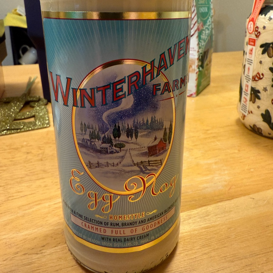 Winterhaven Farms Egg Nog