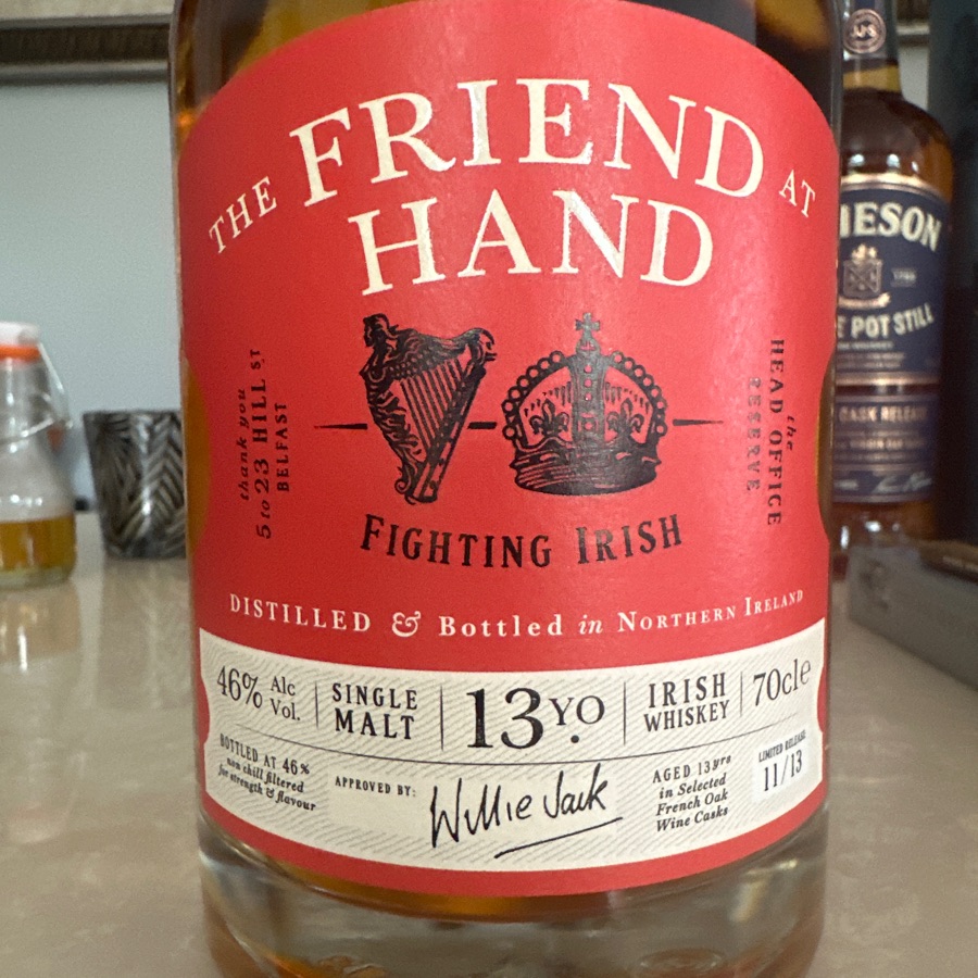 The Friend at Hand Fighting Irish