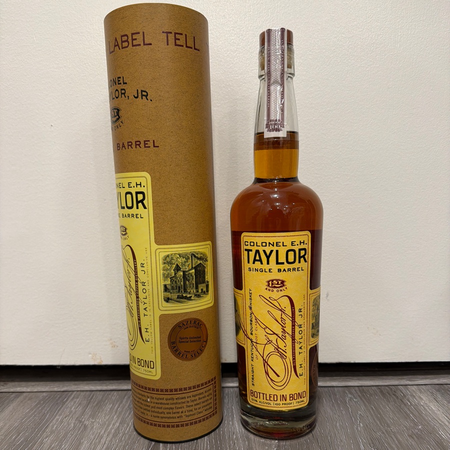 Colonel E.H. Taylor Single Barrel (Spirits Unlimited pick)