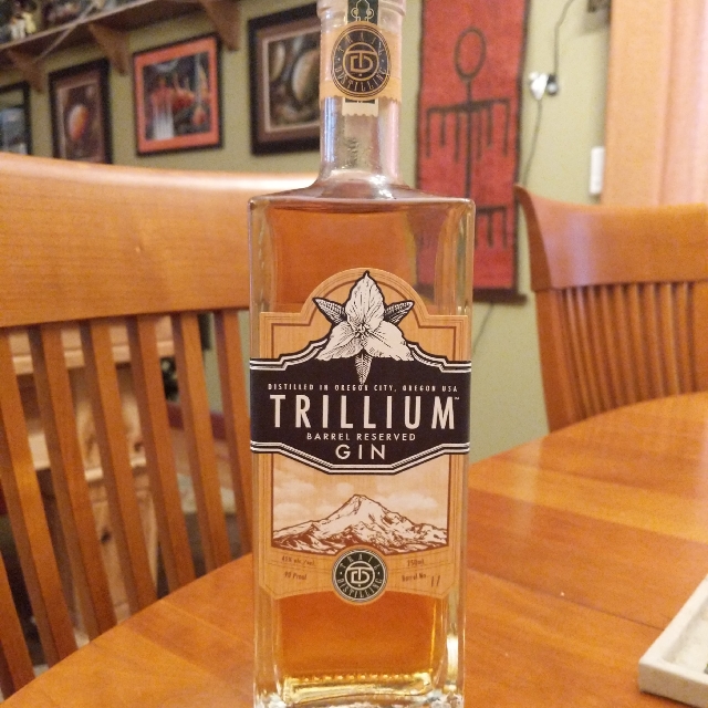 Trail Distilling Trillium Barrel Reserved Gin