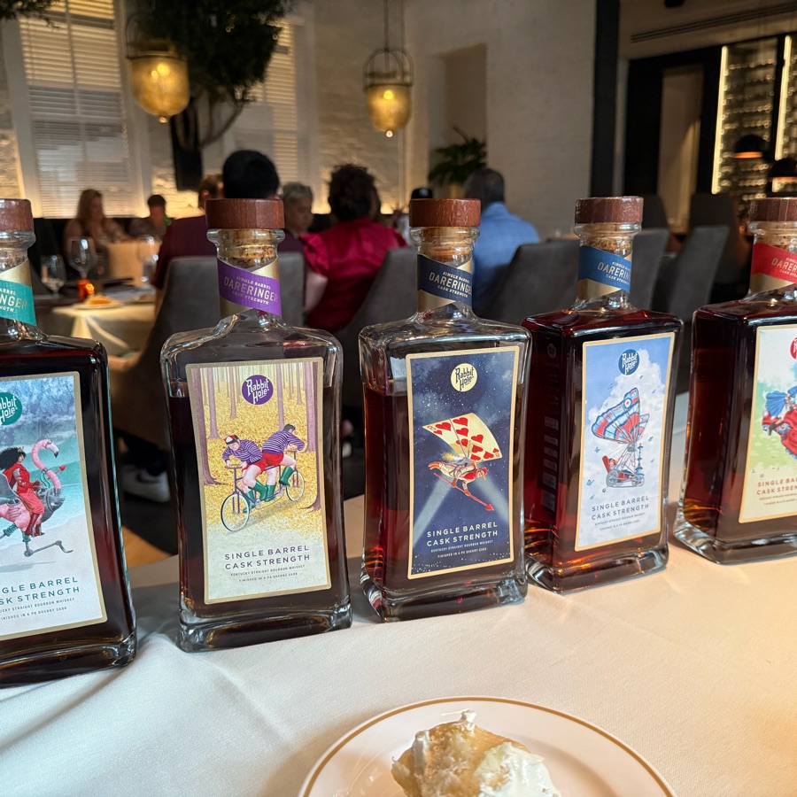 Rabbit Hole Dareringer Single Barrell Cask Strength Artist Series Alice In Wonderland (Alamo City Liquor 2022)