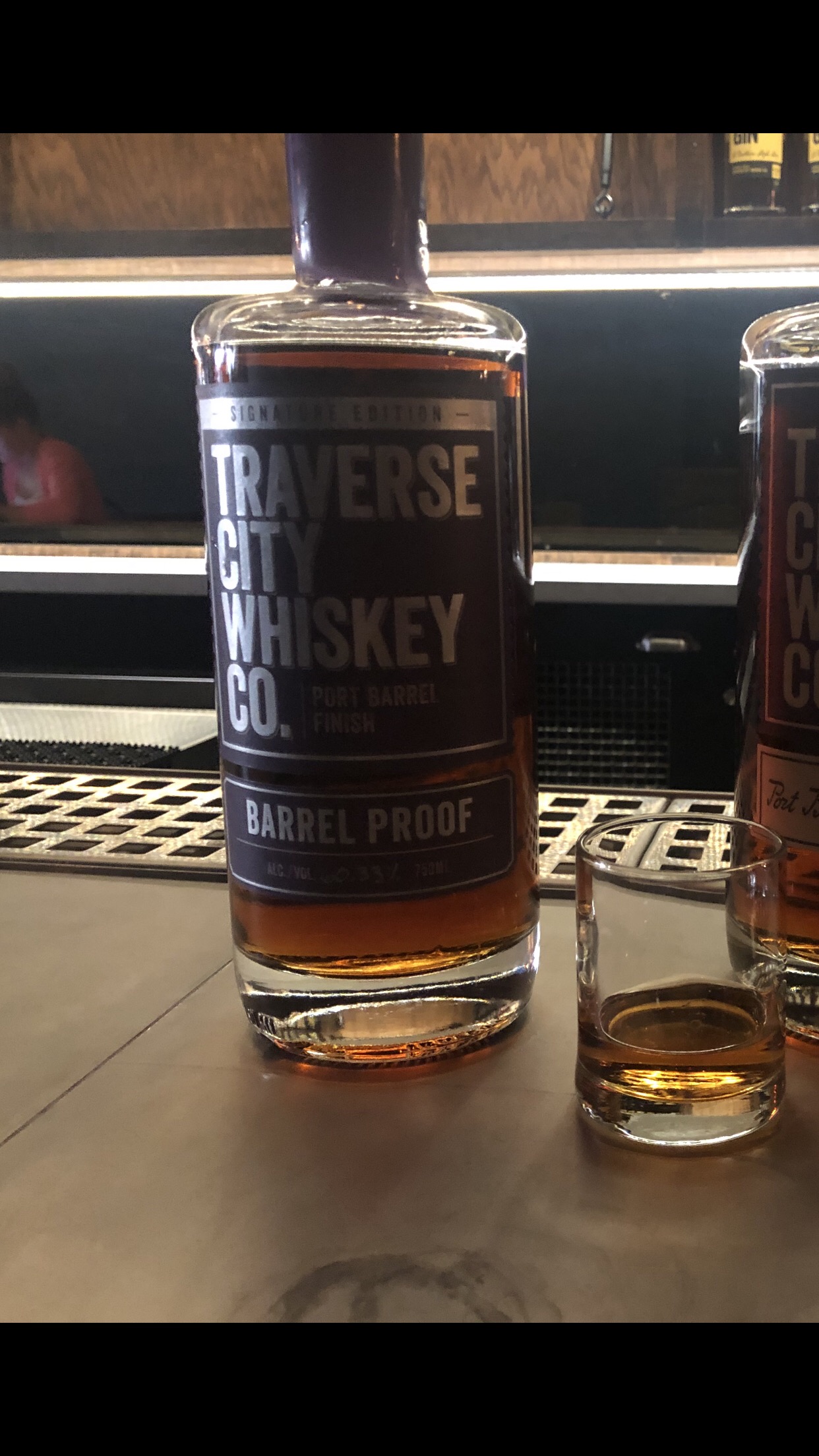 Traverse City Whiskey Co. Barrel Proof Bourbon Port Barrel Finish