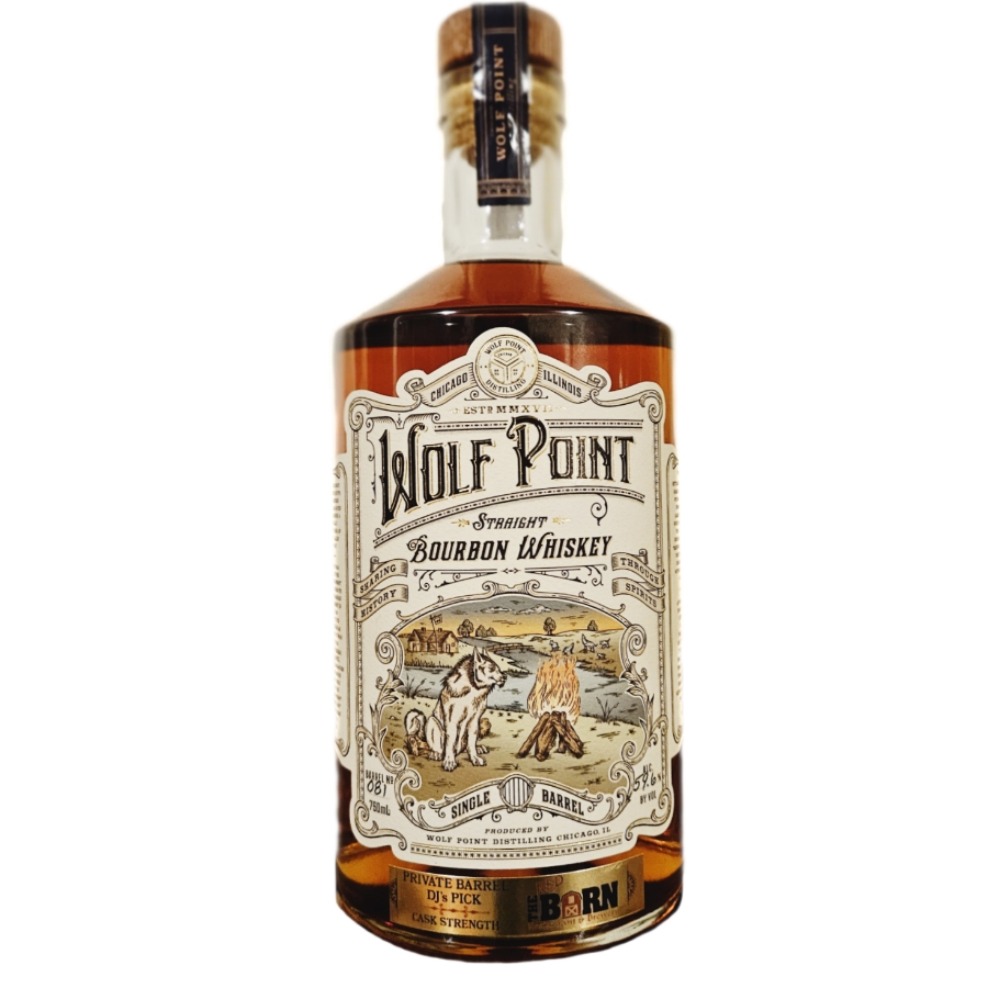 Wolf Point Bourbon Whiskey Single Barrel Cask Strength