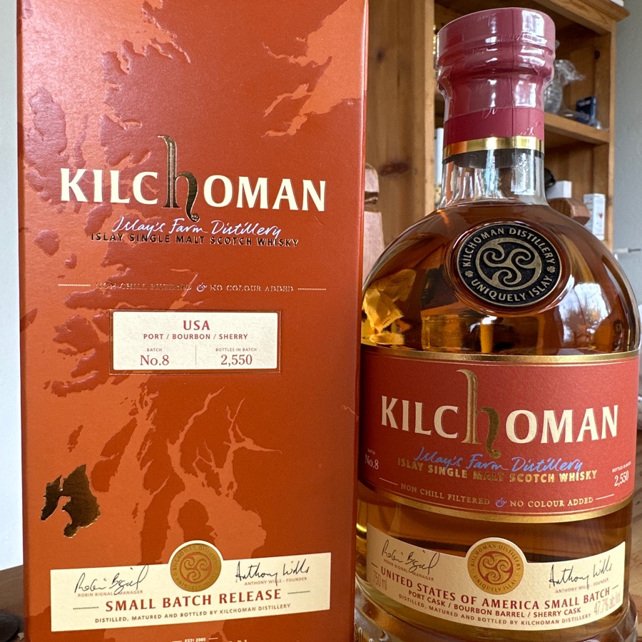Kilchoman USA Small Batch No. 8