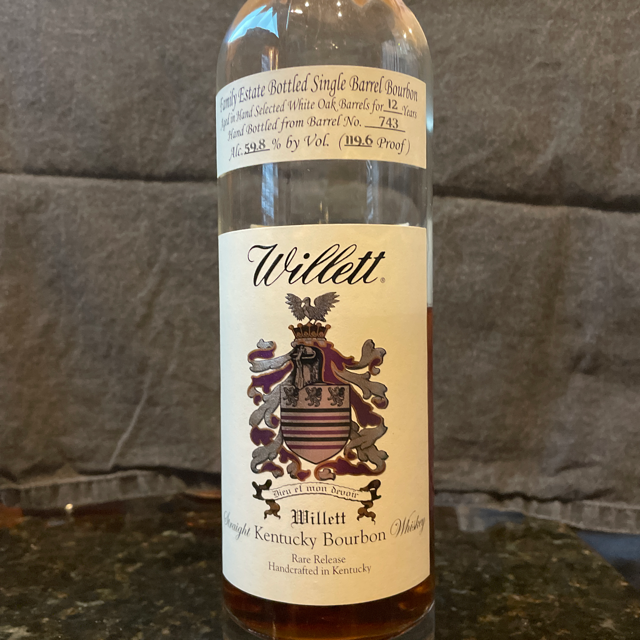 Willet Family Estate Single Barrel 12 year