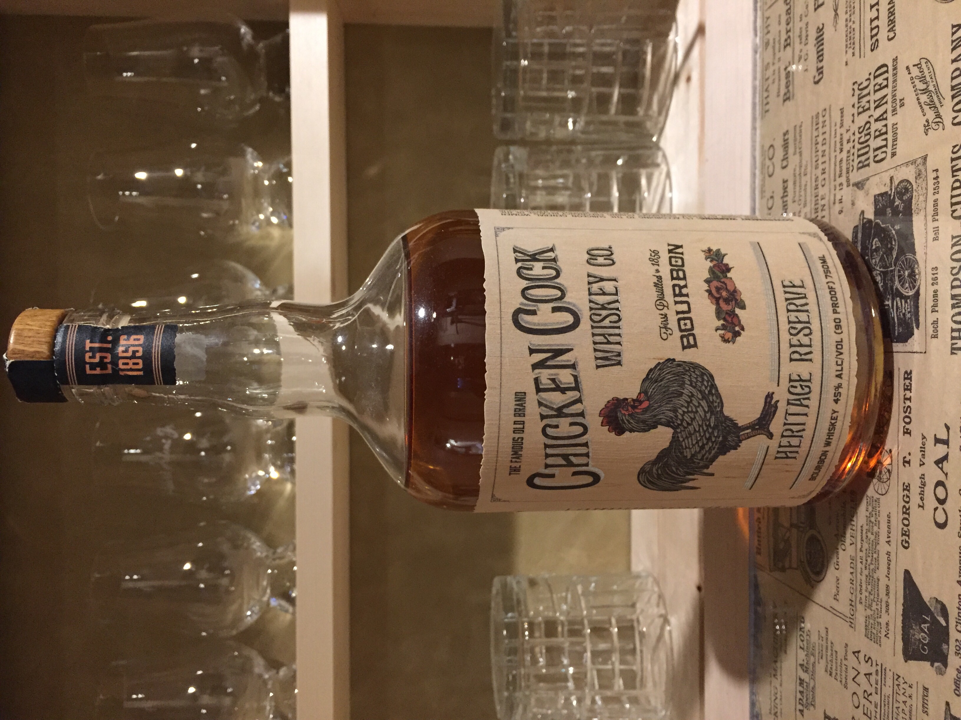 Chicken Cock Heritage Reserve Bourbon