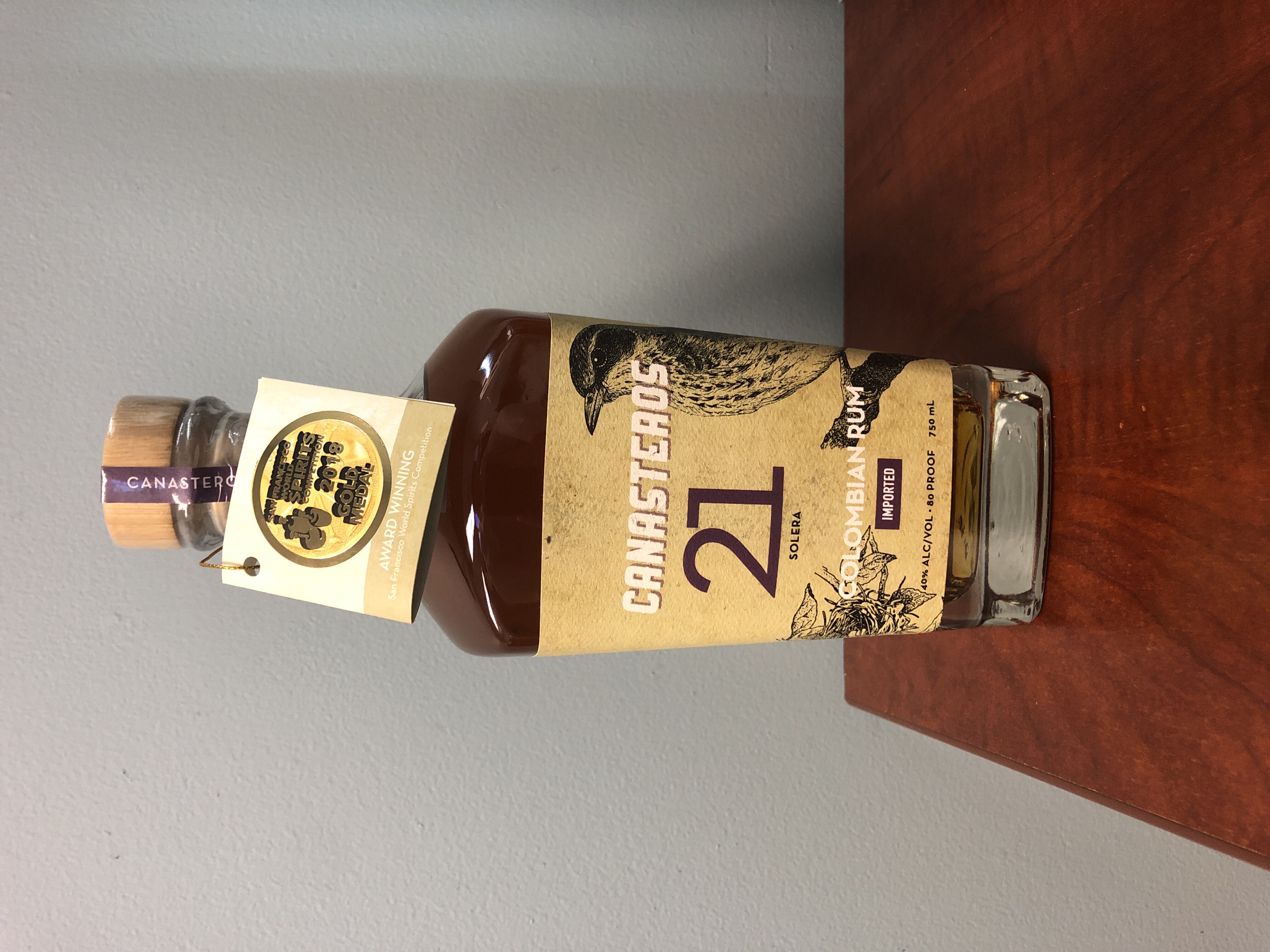 Canasteros 21yr Rum