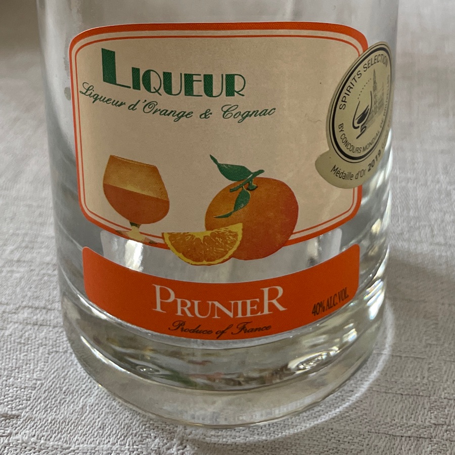 Liqueur d'Orange & Cognac Prunier