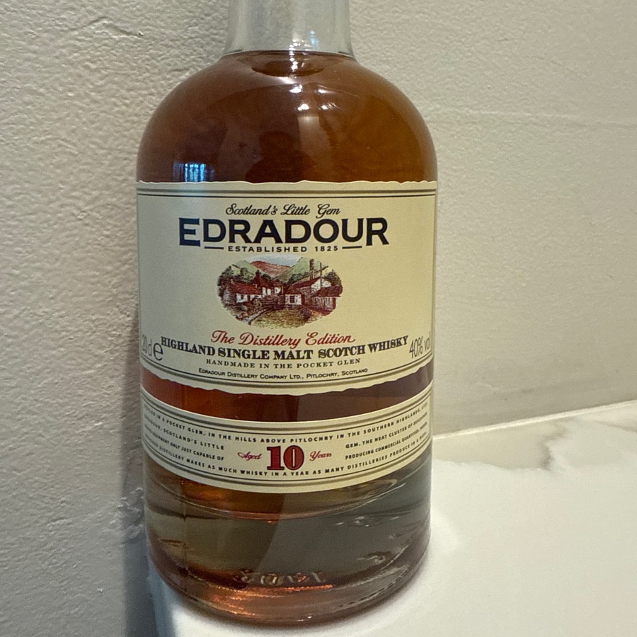 Edradour The Distillery Edition Highland Single Malt Scotch Whisky 10 year