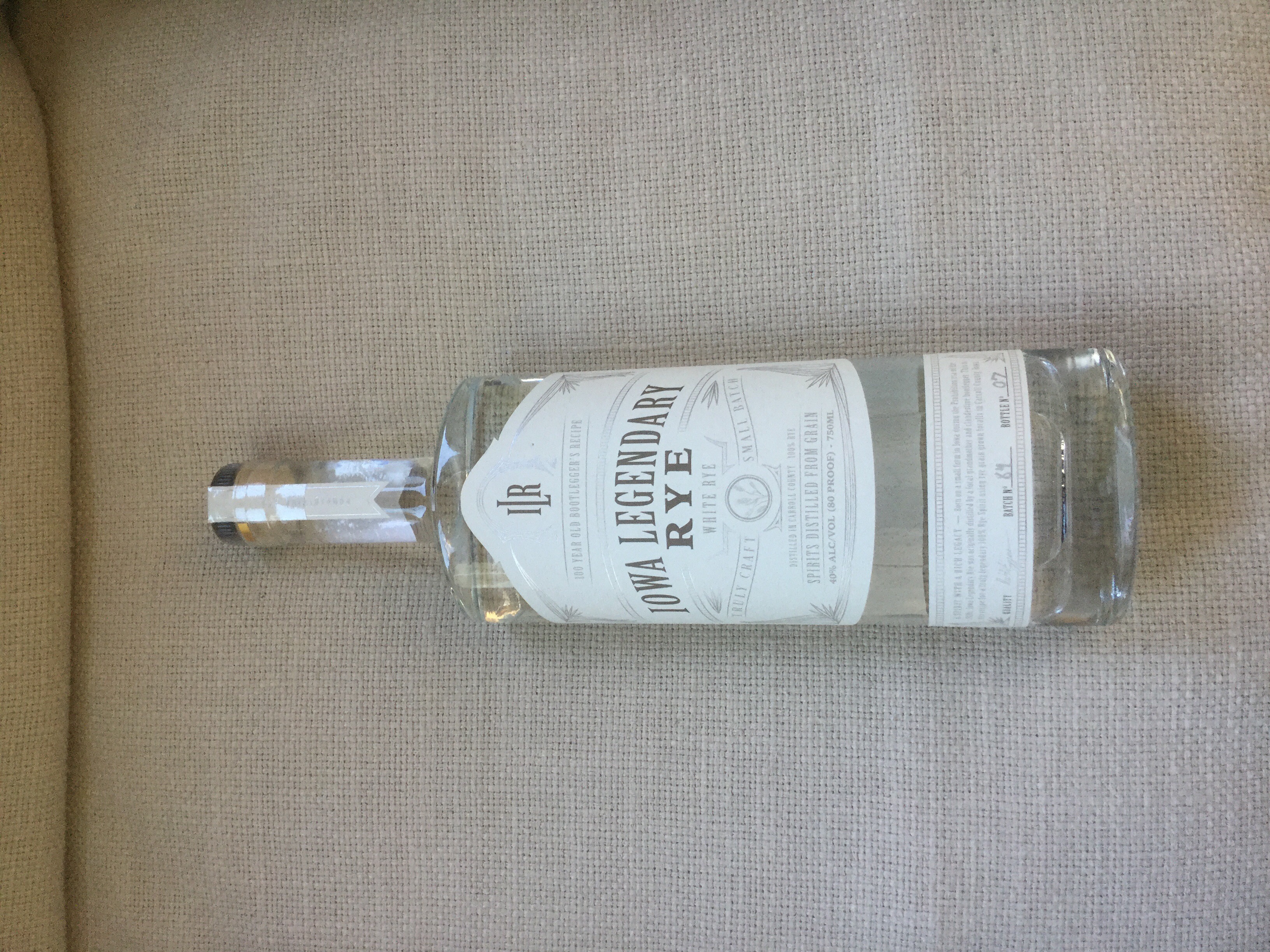 Iowa Legendary Rye White Rye