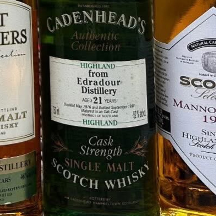 Edradour 1976 21 Years (Cadenhead's)