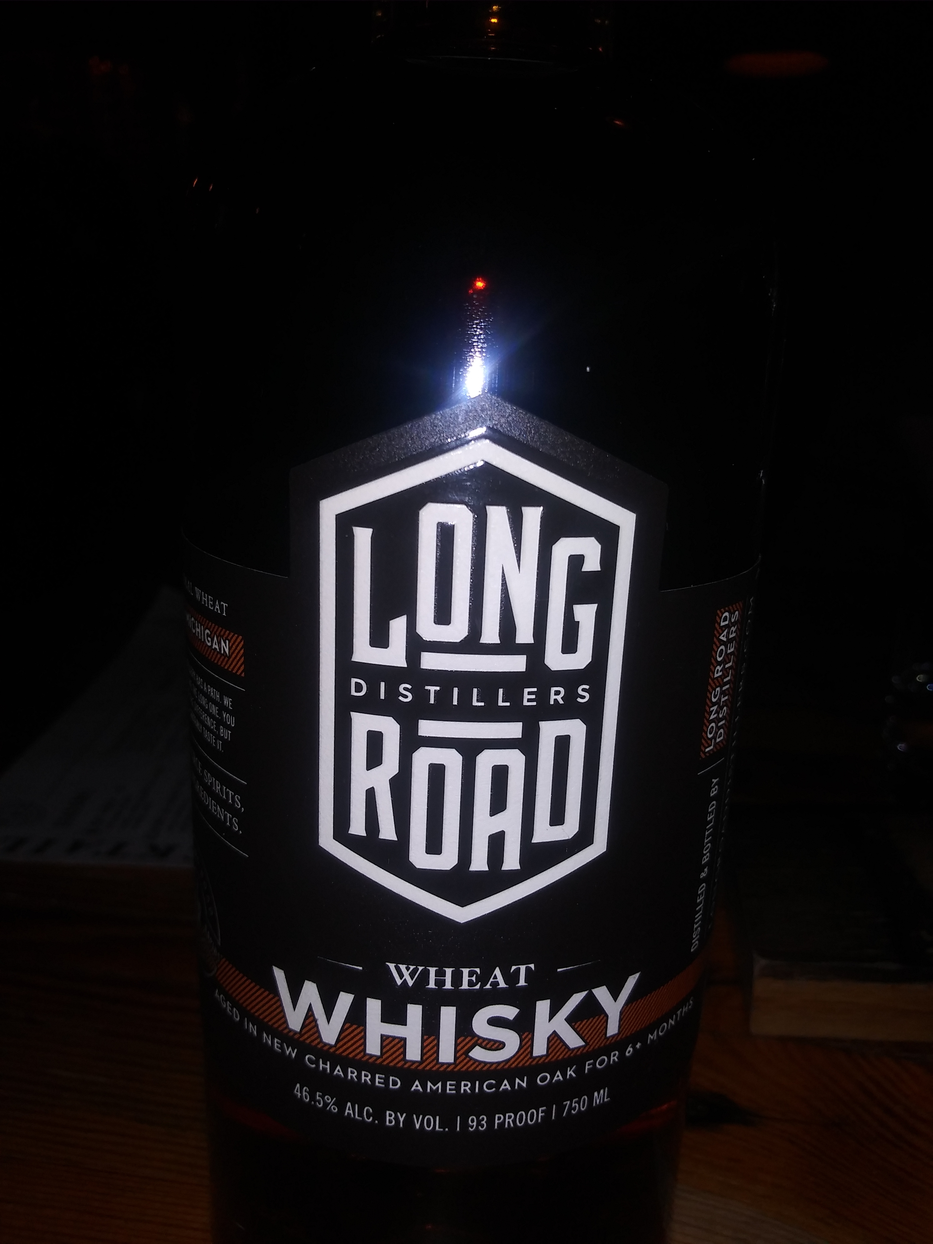 Long Road Distillers Wheat Whisky