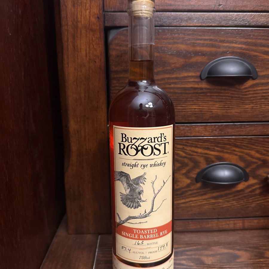 Buzzard's Roost Toasted Single Barrel Rye - Straight From The Barrel