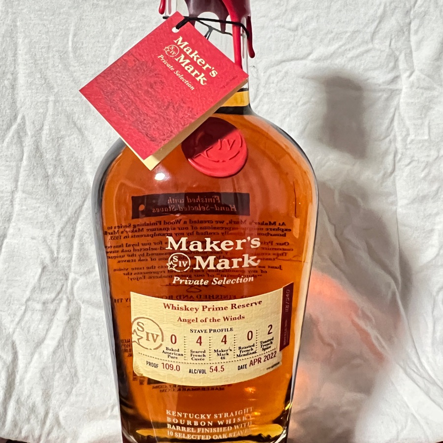 Makers Mark Private Selection Angel of the Winds 2022