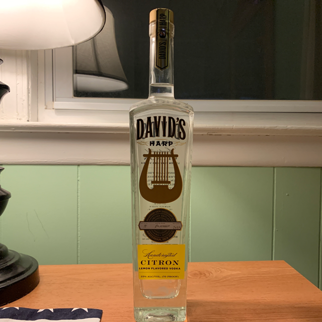 Mountain View Distillery David's Harp Citron Vodka