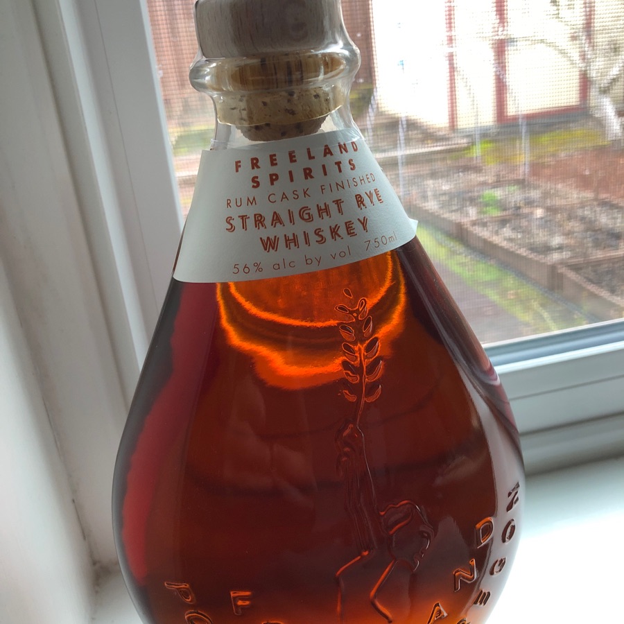 Freeland Spirits Straight Rye Rum Cask Finished