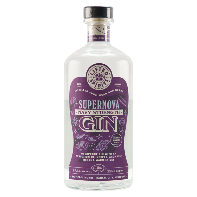 Lifted Spirits Distillery Supernova Navy Strength Gin