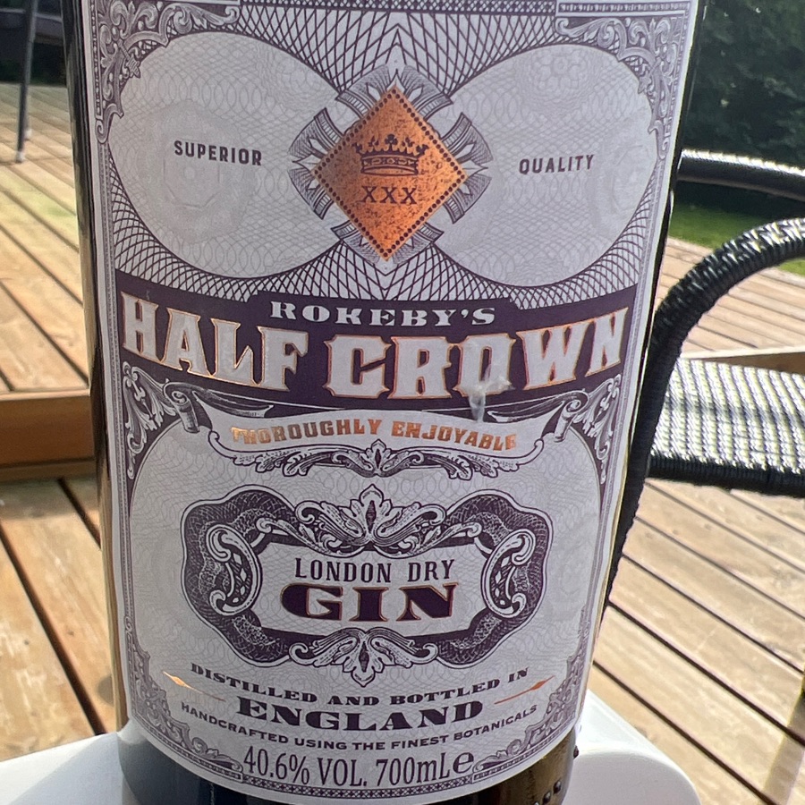 Rokeby's Half Crown London Dry Gin