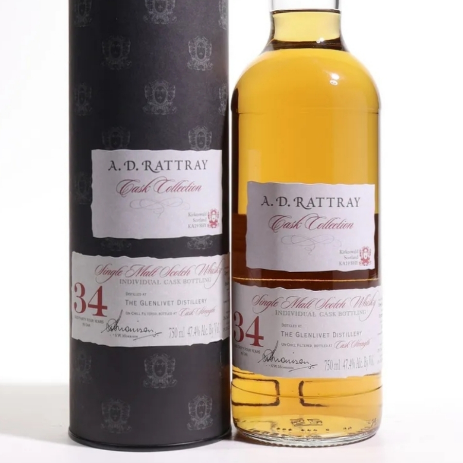 A.D. Rattray Glenlivet 34 Years (1977-2012)