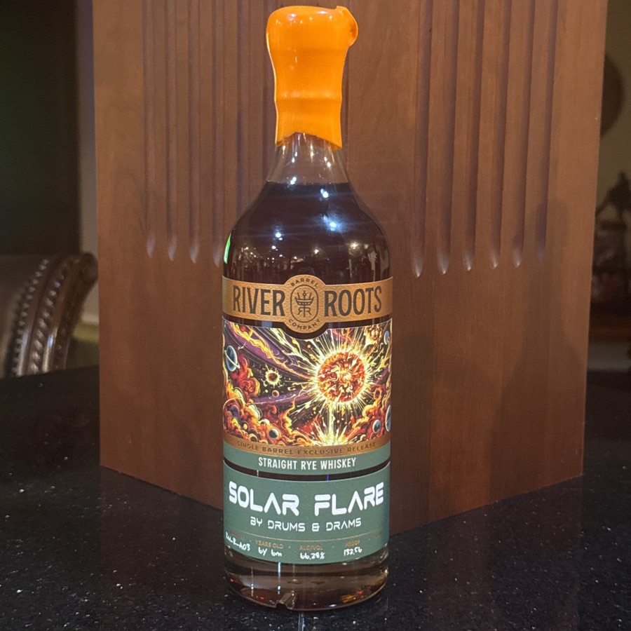 River Roots Straight Rye by Drums and Drams (Solar Flare)