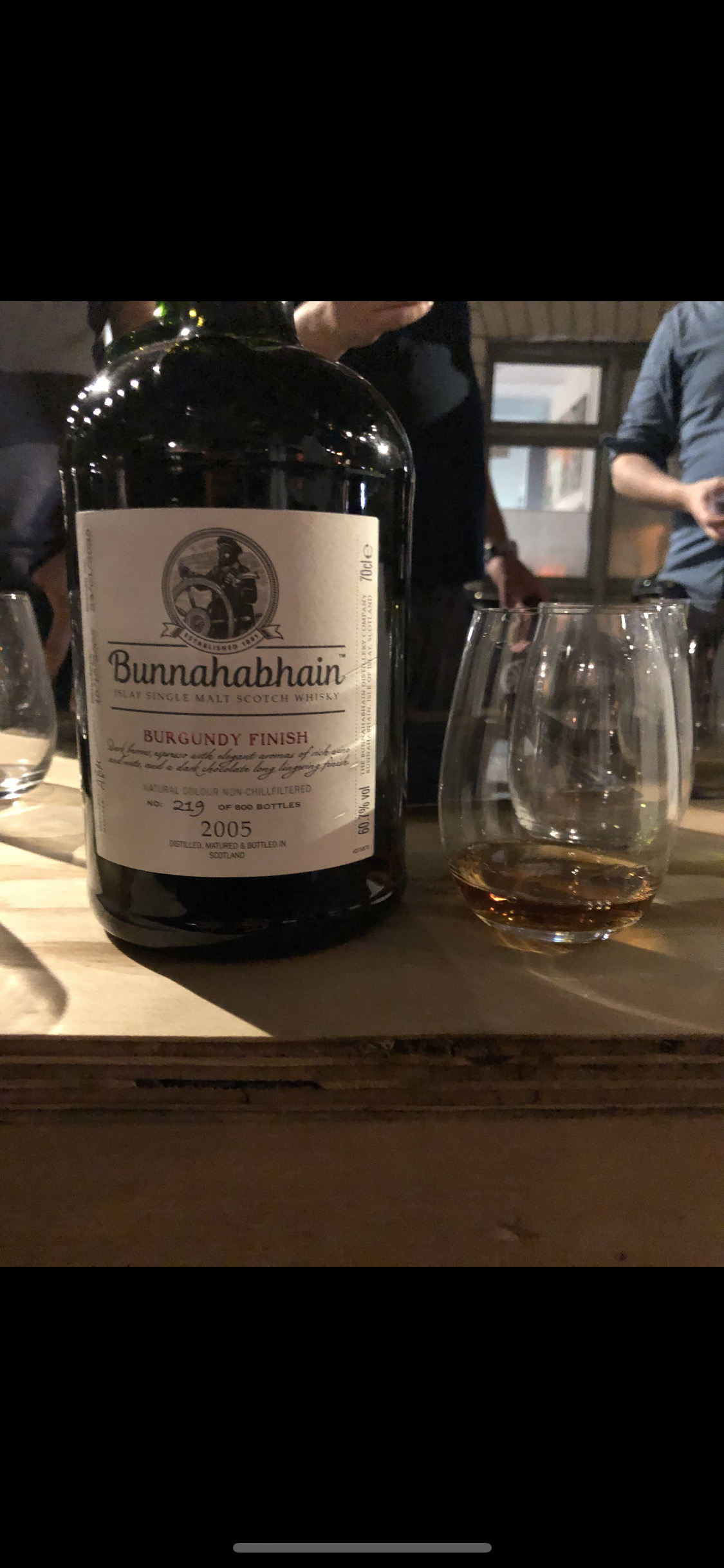 Bunnahabhain Burgundy Cask Finish 2005