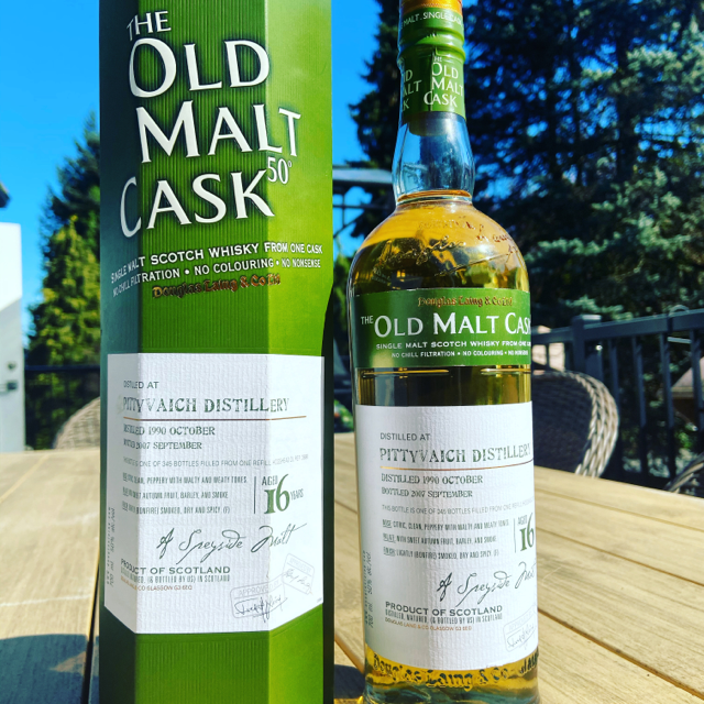 Old Malt Cask Pittyvaich 16