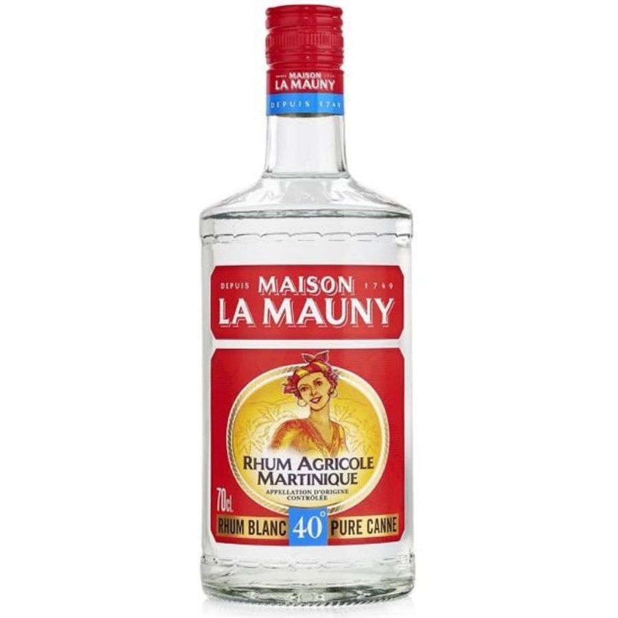 Maison La Mauny Rhum Blanc Agricole 40°