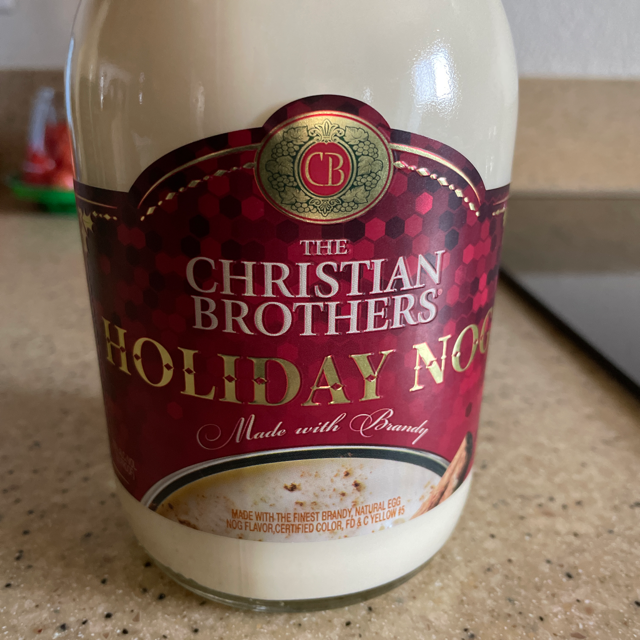 Christian Brothers Holiday Nog