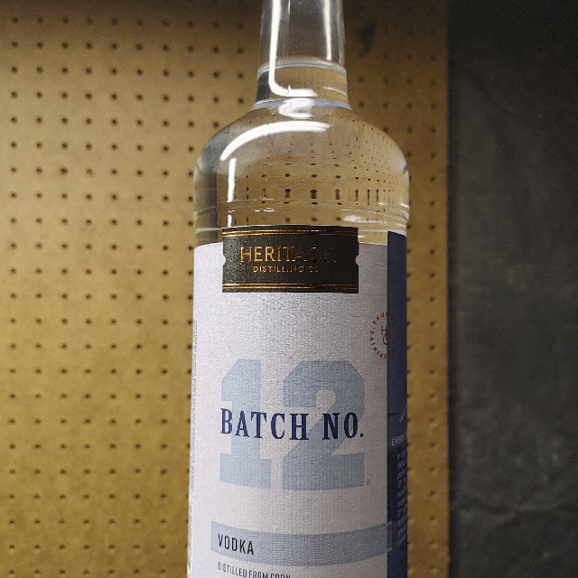 Heritage Distilling Batch No 12