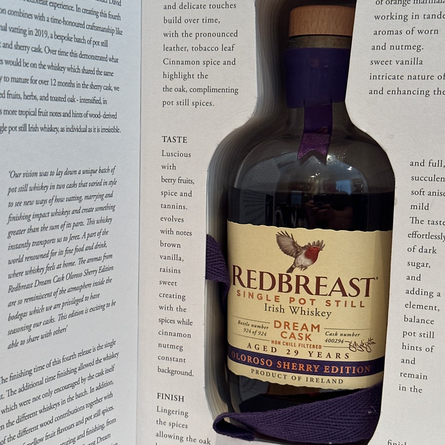 Redbreast Dream Cask 29 Oloroso Sherry Edition IV