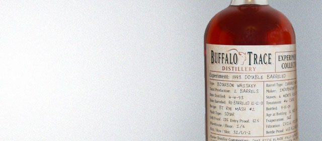Buffalo Trace Experimental Collection 1993 Double Barreled