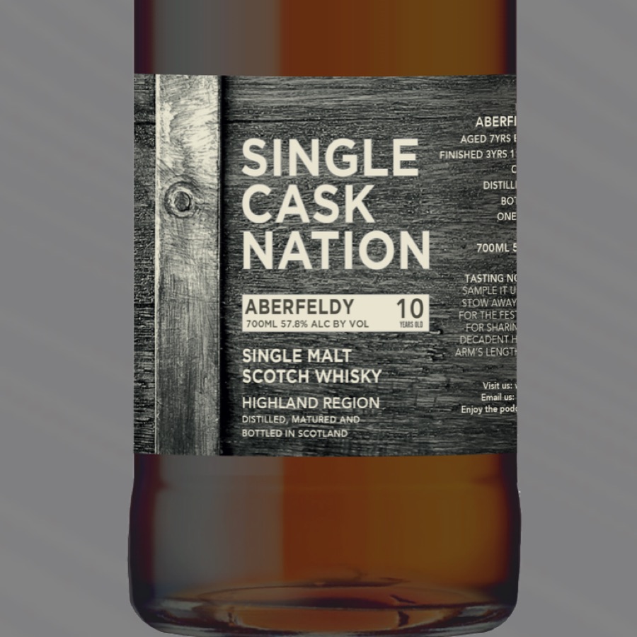 Aberfeldy 2013 10 Year (Single Cask Nation)