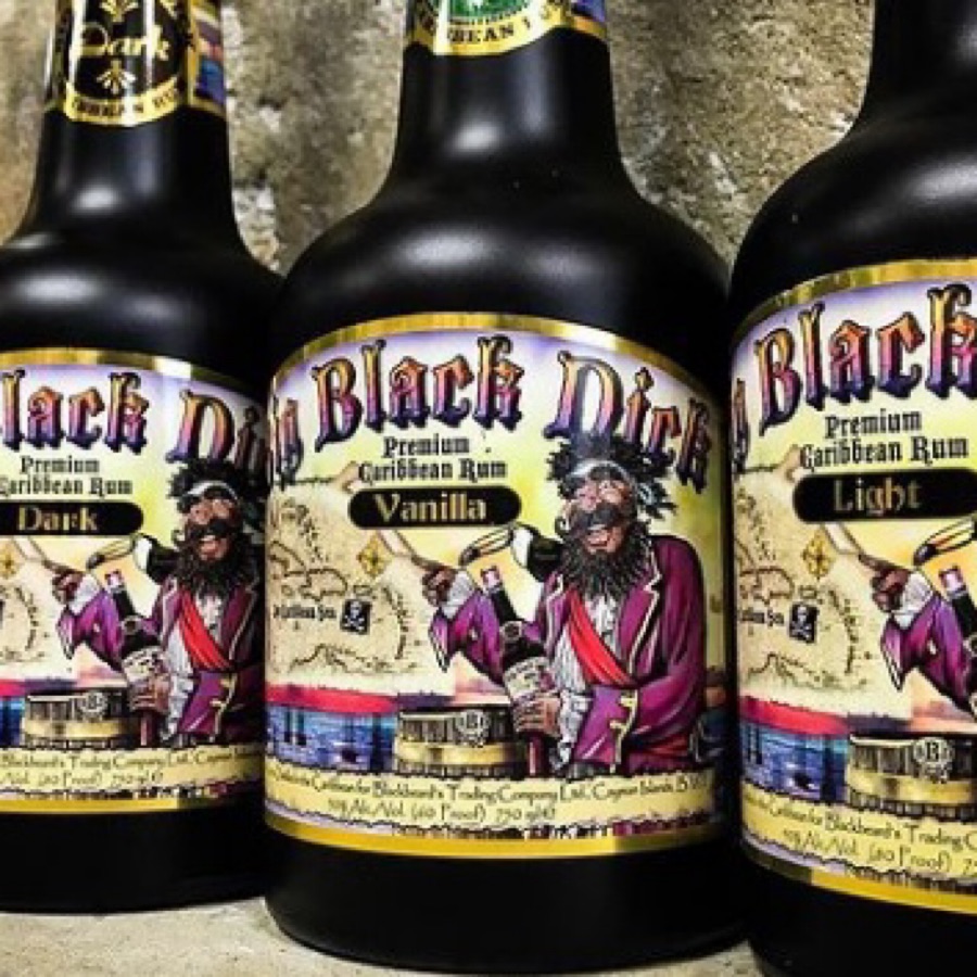 Big Black Dick Premium Caribbean Light Rum