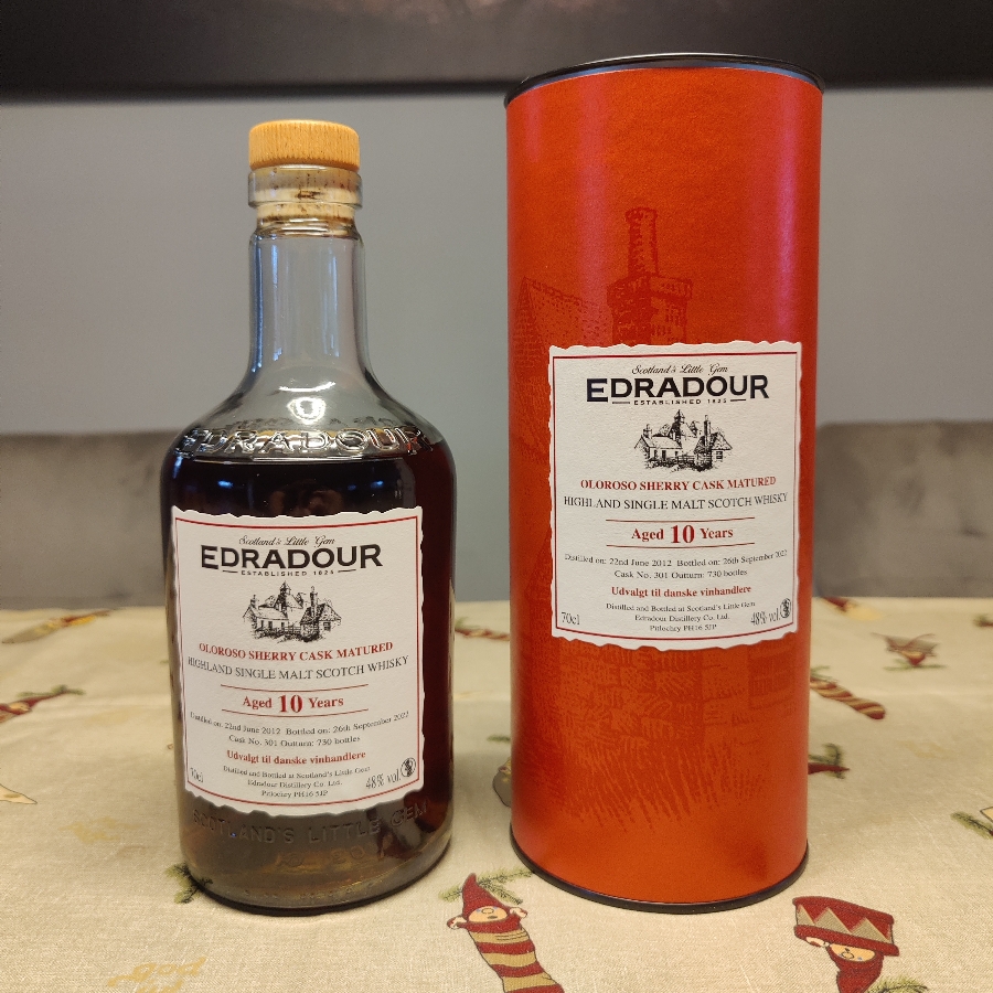 Edradour 10 years - Oloroso sherry cask matured