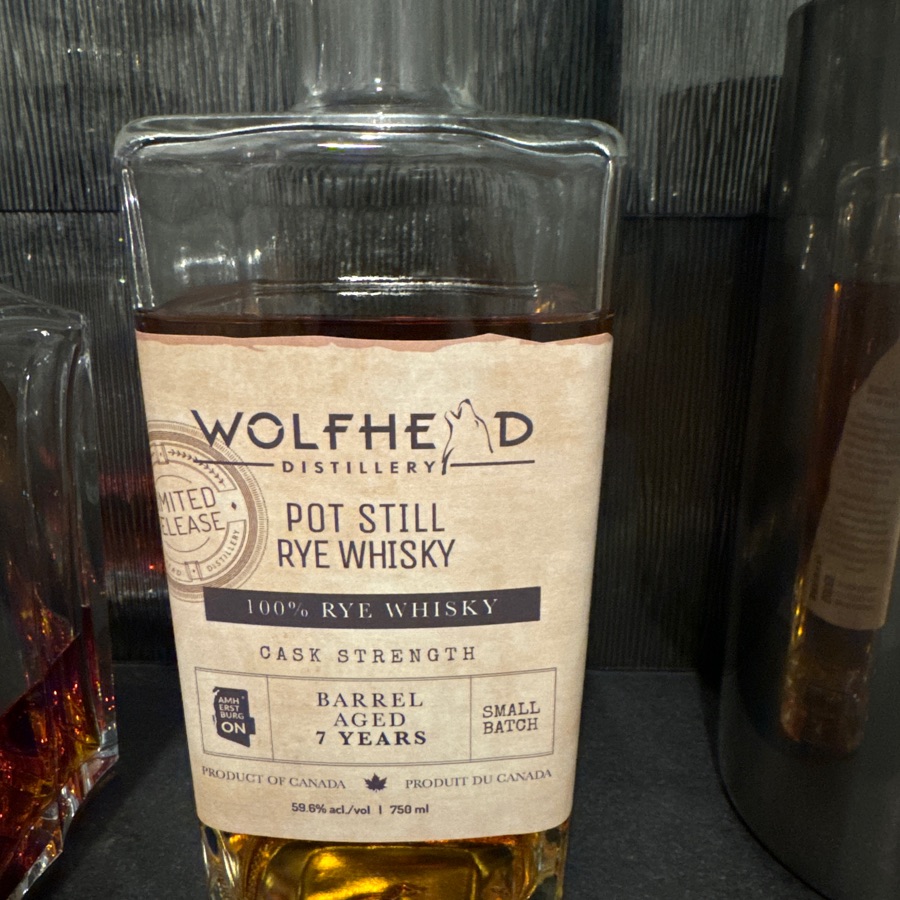Wolfhead Distillery Pot Still Rye Whisky