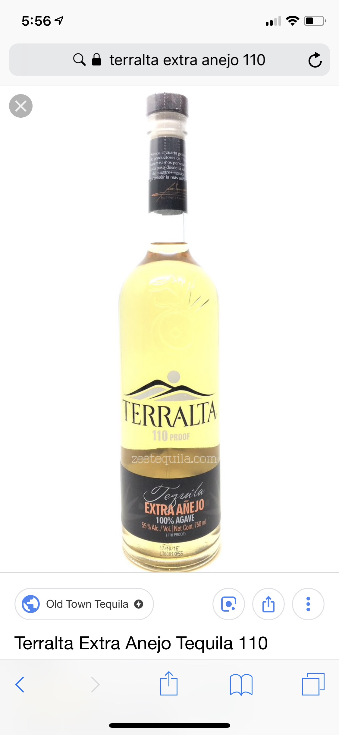 Terralta Extra Añejo 110