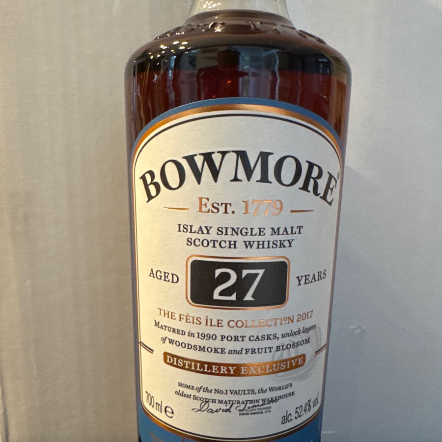Bowmore 27 The Fèis Ìle Collection 2017